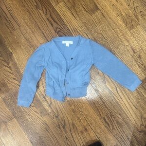 Burberry Kids Light Blue Cardigan